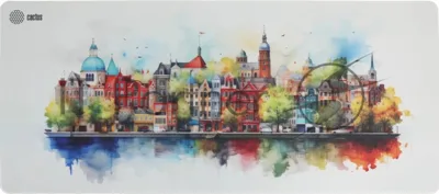 Коврик для мыши Cactus Amsterdam 900x400x3мм (CS-MP-PRO12XXL)