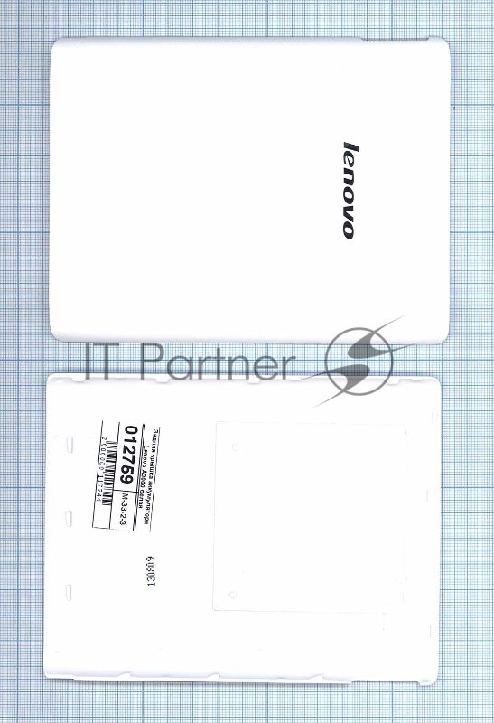 Задняя крышка аккумулятора для Lenovo A3000, белый