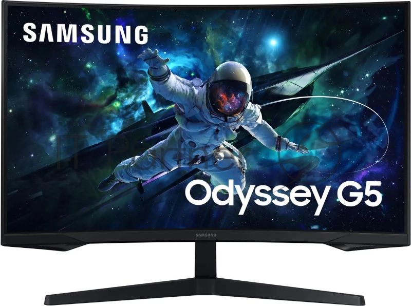 Монитор 27" Samsung S27CG550EI VA 2560x1440, 165 Гц, 1 мс, 16:9, 300 кд/м2, 1xHDMI, 1xDP, изогнутый, черный