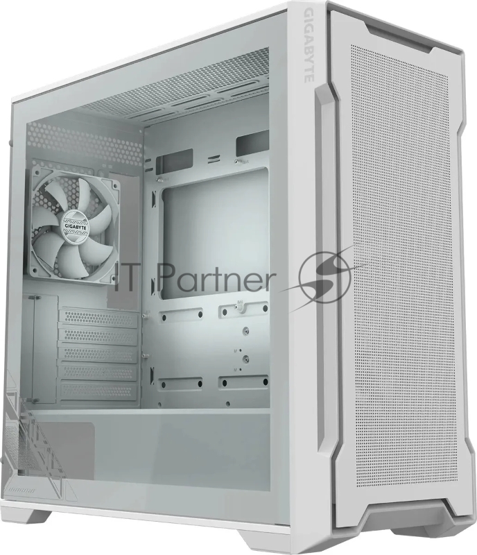 Компьютерный корпус Gigabyte C102W Gb-C102GI белый без БП M-ATX 5x120мм 4x140мм 2xUSB 3.0 audio bott PSU