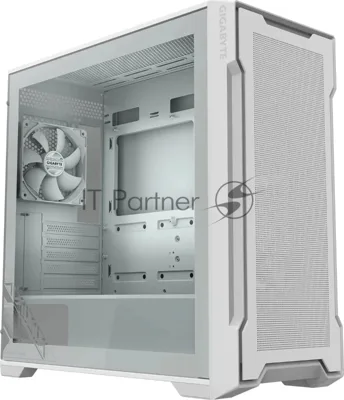 Компьютерный корпус Gigabyte C102W Gb-C102GI белый без БП M-ATX 5x120мм 4x140мм 2xUSB 3.0 audio bott PSU