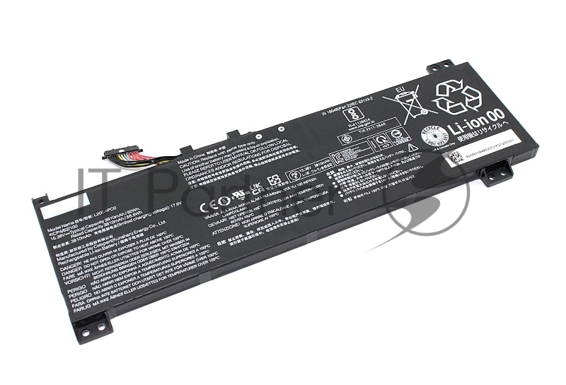 Аккумуляторная батарея для ноутбукa Lenovo Legion 5-15ACH6H (L20M4PC0) 15.36V 3910mAh
