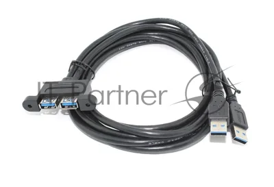 Кабель USB 2.0 для монтажа на корпус 1,5 м