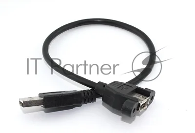 Кабель USB 2.0 для монтажа на корпус 30 см