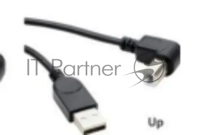 Кабель USB 2.0 на USB-B угол вверх 1,5 м