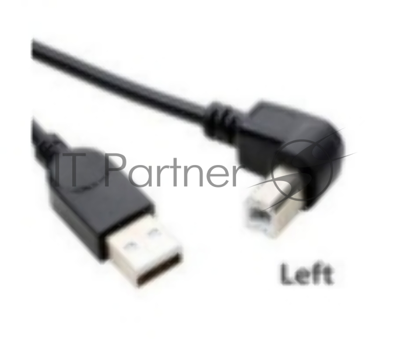 Кабель USB 2.0 на USB-B угол влево 1 м