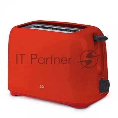 Тостер BQ T1007 Red Мощность 700 Ватт. 2 отсека для тостов