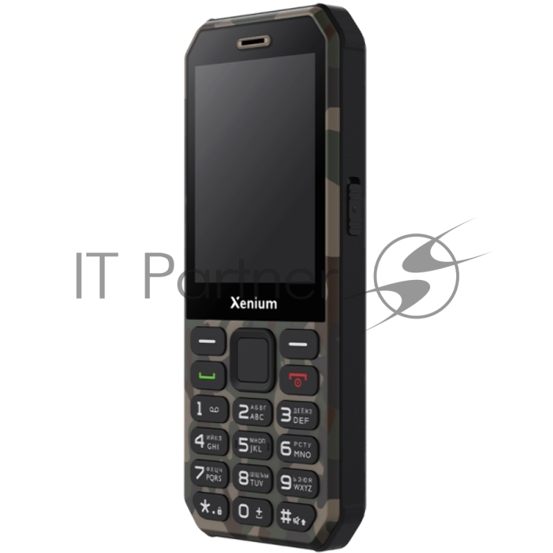 Мобильный телефон Xenium X300 зеленый камуфляж