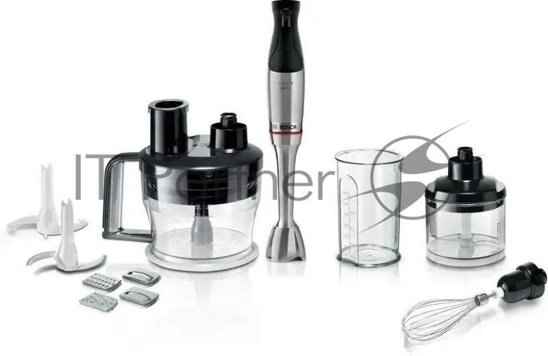 Блендер погружной Bosch MSM6M871 черный, 1200 Вт, 1 скорость