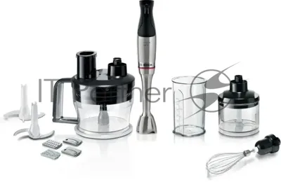 Блендер погружной Bosch MSM6M871 черный, 1200 Вт, 1 скорость