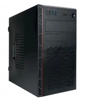 Компьютерный корпус IN WIN 6196819 MiniTower mATX 12 Вт Цвет черный EMR065/6196819