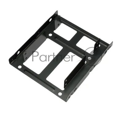 Салазки Gembird для установки двух HDD/SSD 2.5'' в отсек 3.5" металл, пакет