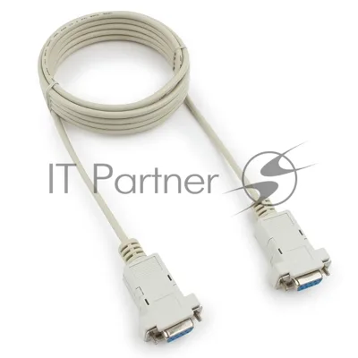 Кабель 0-модемный Cablexpert CC-134-10-N, 9F/9F, Pro, 3.0м, пакет