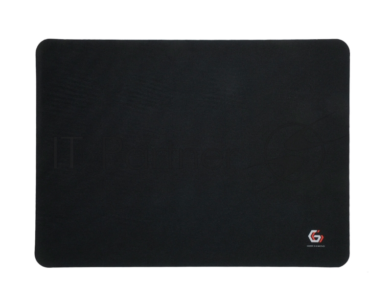 Коврик для мыши Gembird MP-35-25-BLACK, черный, 350х250х3мм, ткань/резина, пакет