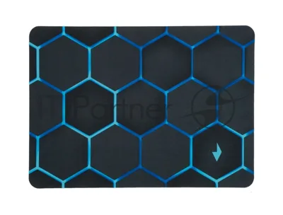 Коврик для мыши Gembird MP-35-25-COMB, "соты", 350х250х3мм, ткань/резина, пакет