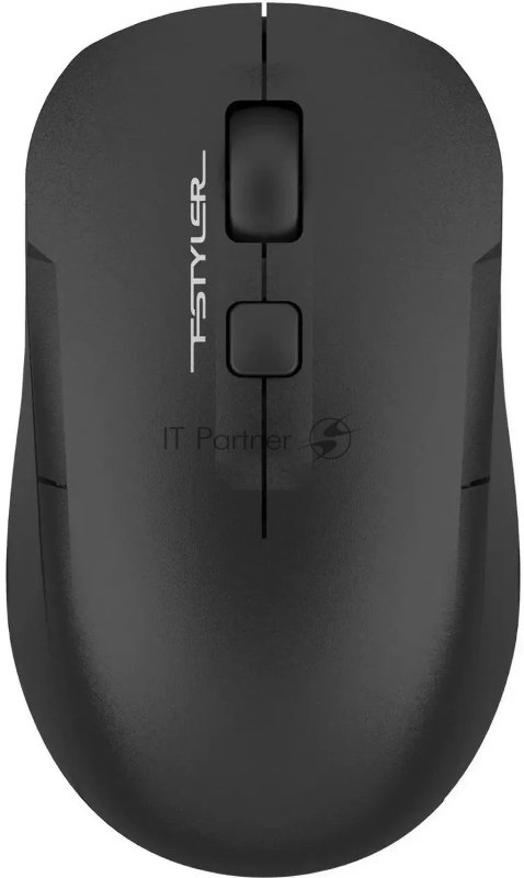 Мышь беспроводная A4Tech Fstyler FG16CS Air2 черный, 2000 dpi, радиоканал, USB, кнопки - 4