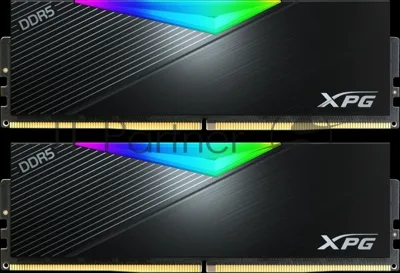 Оперативная память XPG Lancer, DDR5, 32Gb (2x16GB), 8000MHz, CL38, DIMM, с радиаторами, RGb черный
