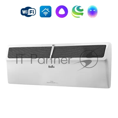 Комплект Ballu Plinth Transformer BEC/PL-500-4E с блоком управления, белый, 500 Вт, 8 м2, дисплей, термостат