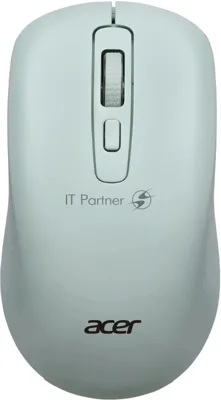 Мышь беспроводная Acer OMR309 зеленый, 1600 dpi, радиоканал, USB, кнопки - 4