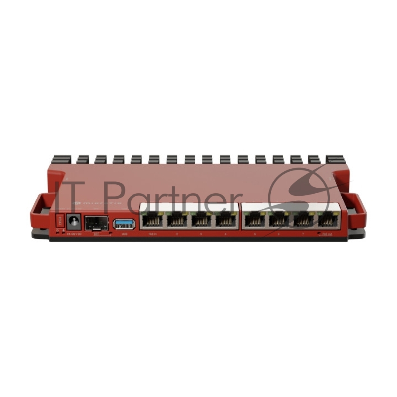 Маршрутизатор MikroTik L009UiGS-RM, 8×1/2.5 Гбит/с + 1×2.5 Гбит/с SFP, управляемый