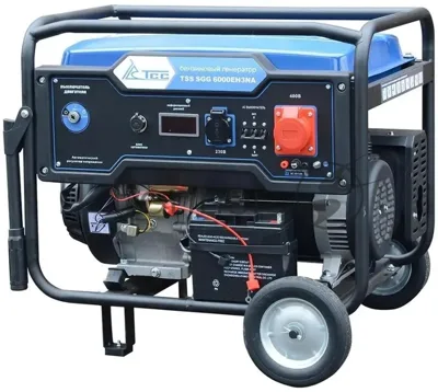 Электрогенератор бензиновый ТСС SGG 6000EH3NA, 6.5 кВт, 74 дБ, 78 кг