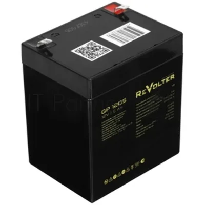 Аккумулятор 12В 5А.ч REVOLTER GP 1205