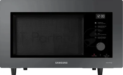Микроволновая печь Samsung MC32DB7746KC/BW антрацит, 32 л, 1400 Вт, переключатели - сенсор, поворотный механизм