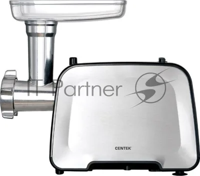 Мясорубка электрическая Centek CT-1604 белый, 2200 Вт, 2.2 кг/мин, реверс, насадки - 2