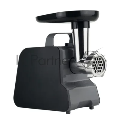 Мясорубка электрическая Centek CT-1628 серый/черный, 2000 Вт, 2 кг/мин, реверс, насадки - 6
