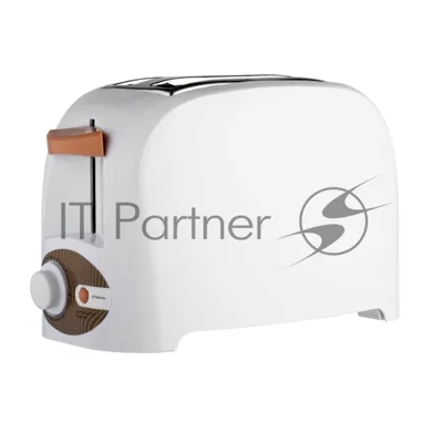 Тостер Centek CT-1420 белый, 750 Вт, 2 слота