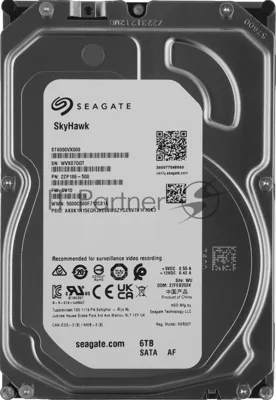 Жесткий диск HDD Seagate SkyHawk 6Tb 5400rpm SATA 256Mb 3.5"