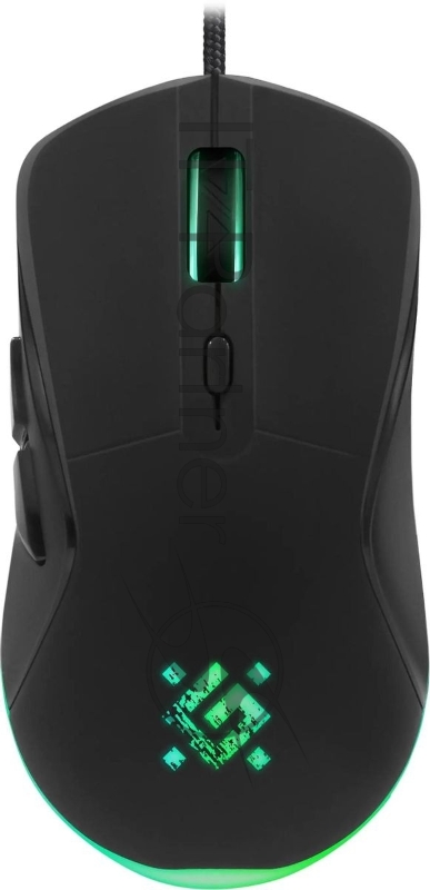Мышь проводная Defender Arga GM-049 черный, 3600 dpi, USB, кнопки - 6