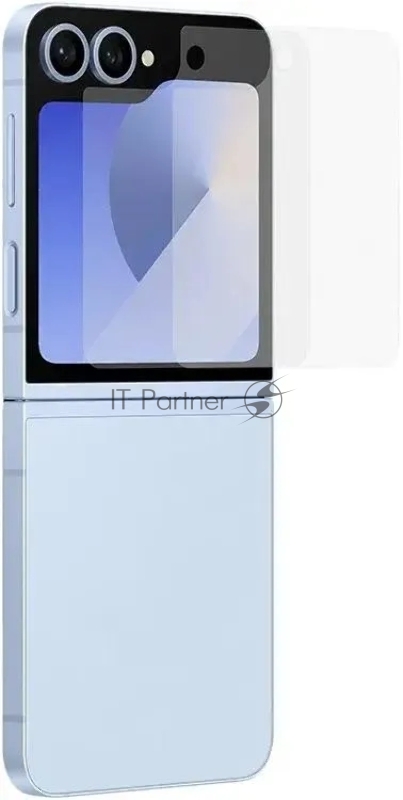 Защитная пленка для экрана Samsung прозрачный для Samsung Galaxy Z Flip6 прозрачный 2шт. (EF-UF741CTEGRU)