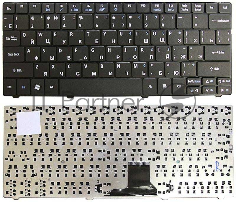 Клавиатура для ноутбука Acer Aspire 1830T 1825 1810T Acer Aspire One 721 722 черная