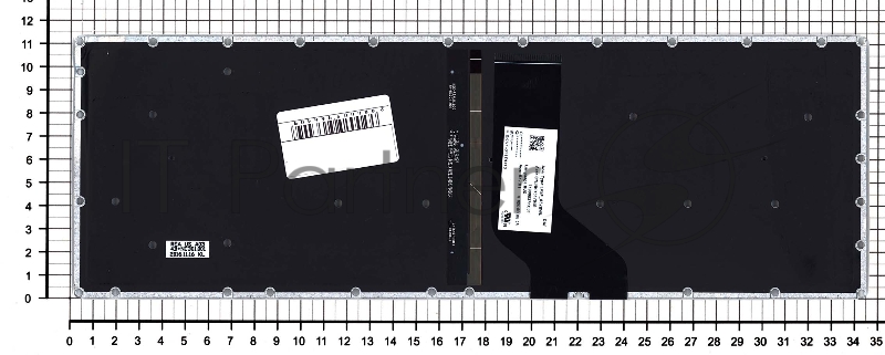 Клавиатура для ноутбука Acer Aspire R5-571T черная с подсветкой
