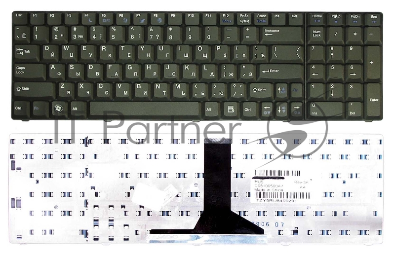 Клавиатура для ноутбука Acer eMachines G620 G720 G520 черная