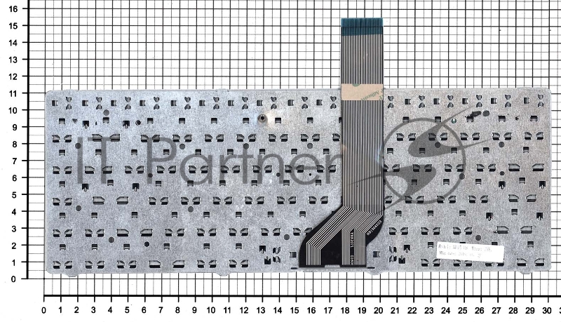 Клавиатура для ноутбука Asus K45A K45DE K45V K45V черная без рамки