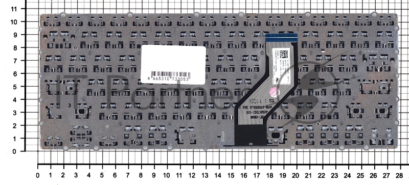Клавиатура для ноутбука Asus NovaGo TP370QL черная