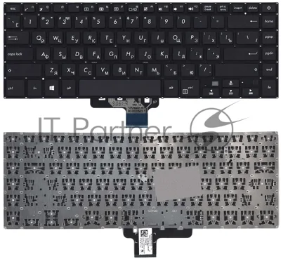 Клавиатура для ноутбука Asus X510U черная
