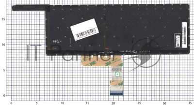 Клавиатура для ноутбука Asus Zenbook Pro Duo UX581 синяя