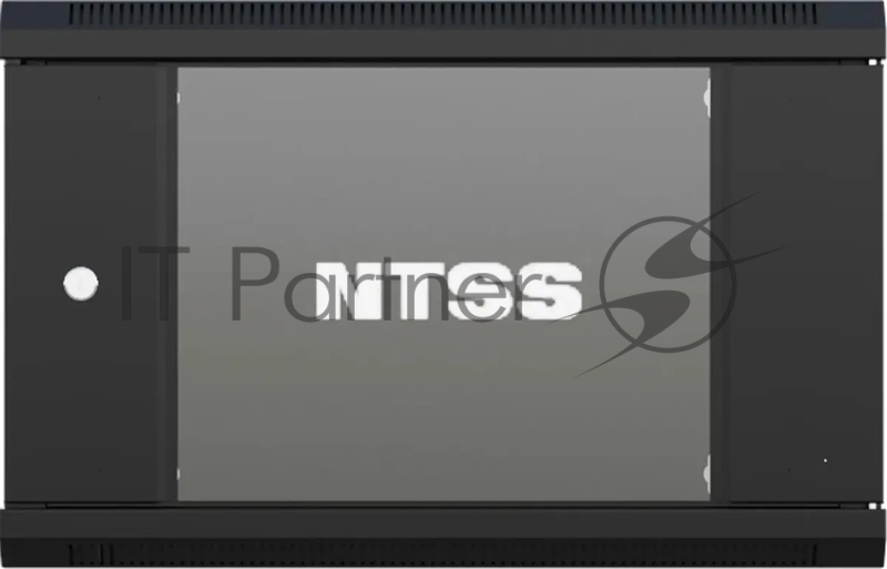 Шкаф коммутационный NTSS NTSS-W12U6045GS (NTSS-W12U6045GS-BL) настенный 12U 570x450 мм пер. дв. стекл 60 кг черный 350 мм 22.2 кг 220 град. 635 мм IP20 сталь