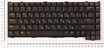 Клавиатура для ноутбука Dell Inspiron 1200 2200 Latitude 110L PP10S черная
