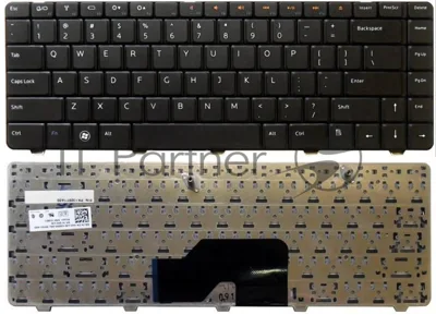 Клавиатура для ноутбука Dell Inspiron 1370 13z черная