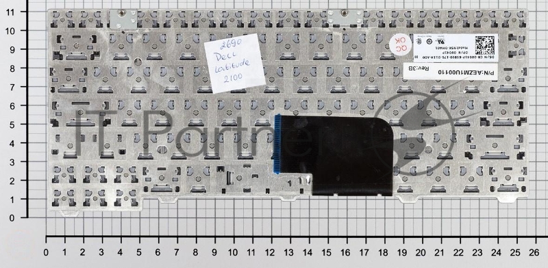 Клавиатура для ноутбука Dell Latitude 2100 черная
