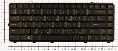 Клавиатура для ноутбука Dell Studio 15 1555 1557 1558 черная с подсветкой