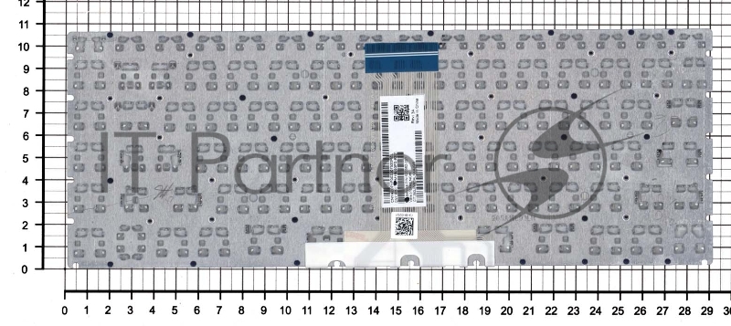 Клавиатура для ноутбука HP 14-bp000 белая