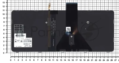 Клавиатура для ноутбука HP EliteBook Folio 1020 G1 черная с подсветкой