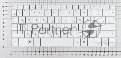 Клавиатура для ноутбука HP Pavilion DV2-1000 DV2-1100 DV2-1200 белая