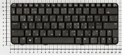 Клавиатура для ноутбука HP PavilionTX1000 TX2000 TX2100 TX2500 черная