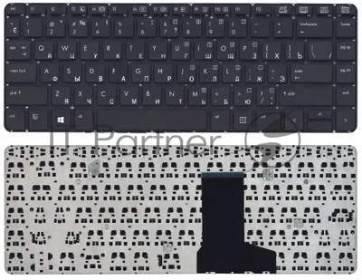 Клавиатура для ноутбука HP ProBook 430 G1 черная
